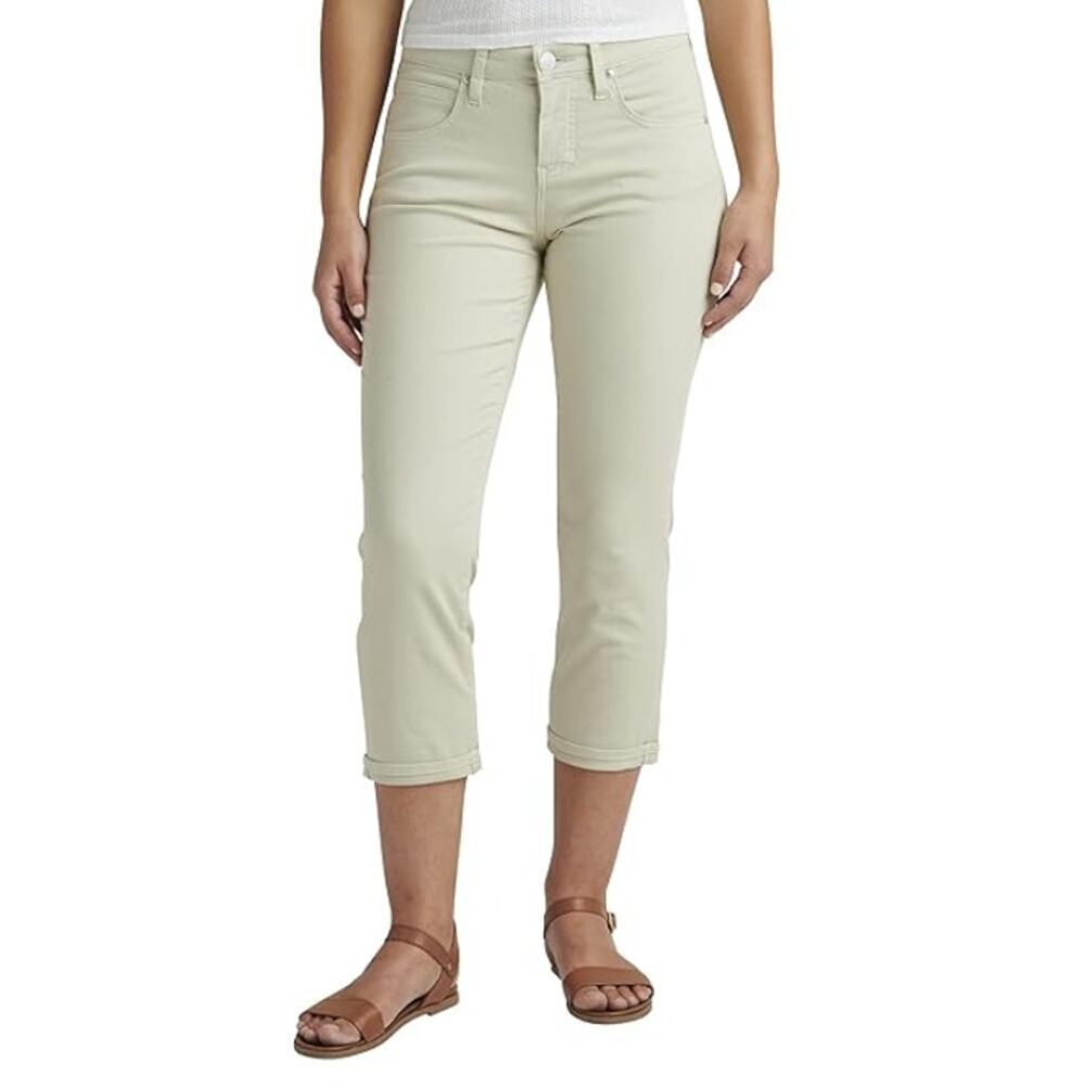 JAG Women's Stone Pierre Cecilia Mid Rise Capri Jeans Size 4/24